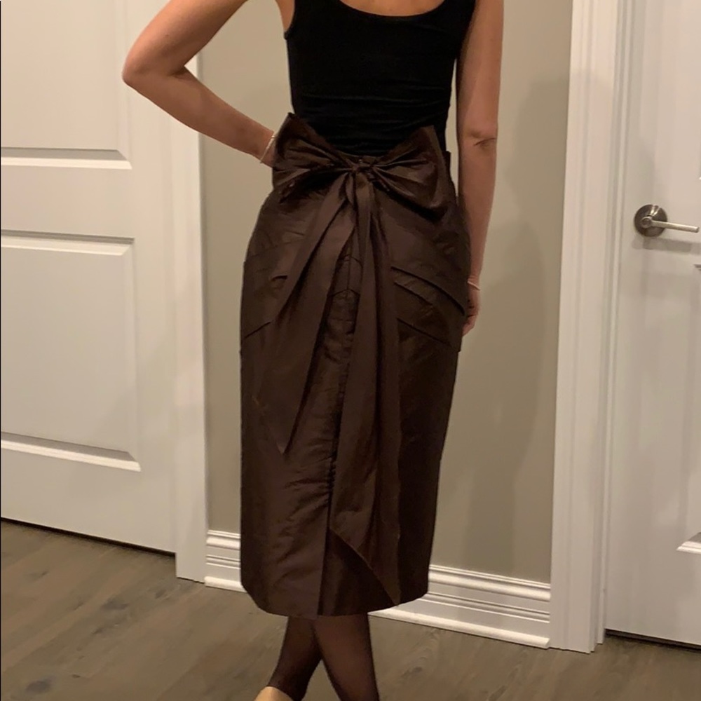 Vera Wang Silk Skirt